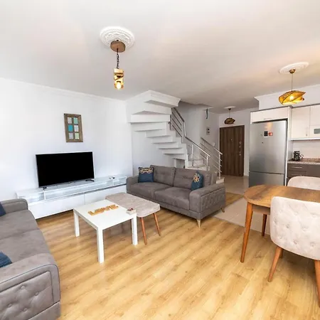 Central Duplex Apartment Near Beach In Datca Daire *